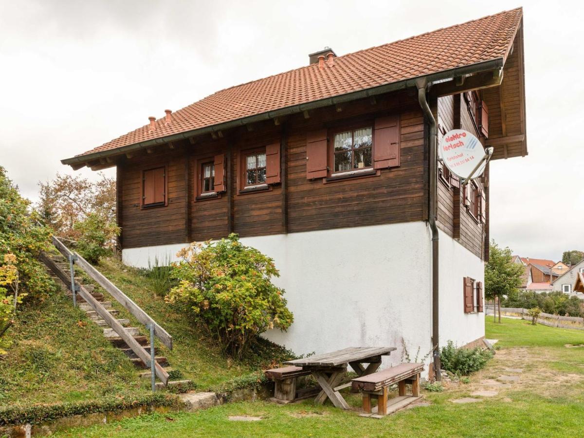 Chalet In Hinterrod Thuringia With Sauna Eisfeld Exterior foto