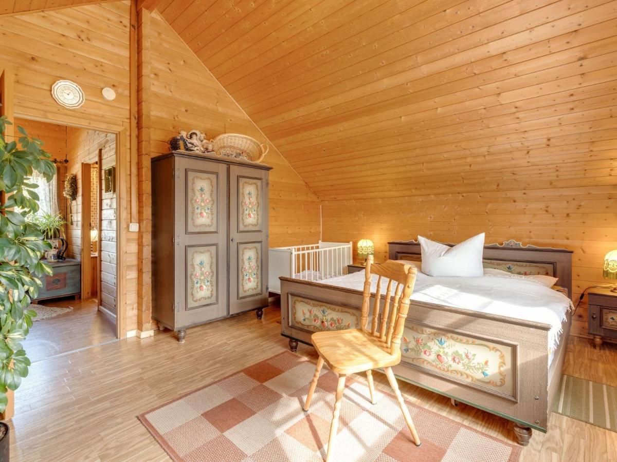 Chalet In Hinterrod Thuringia With Sauna Eisfeld Exterior foto
