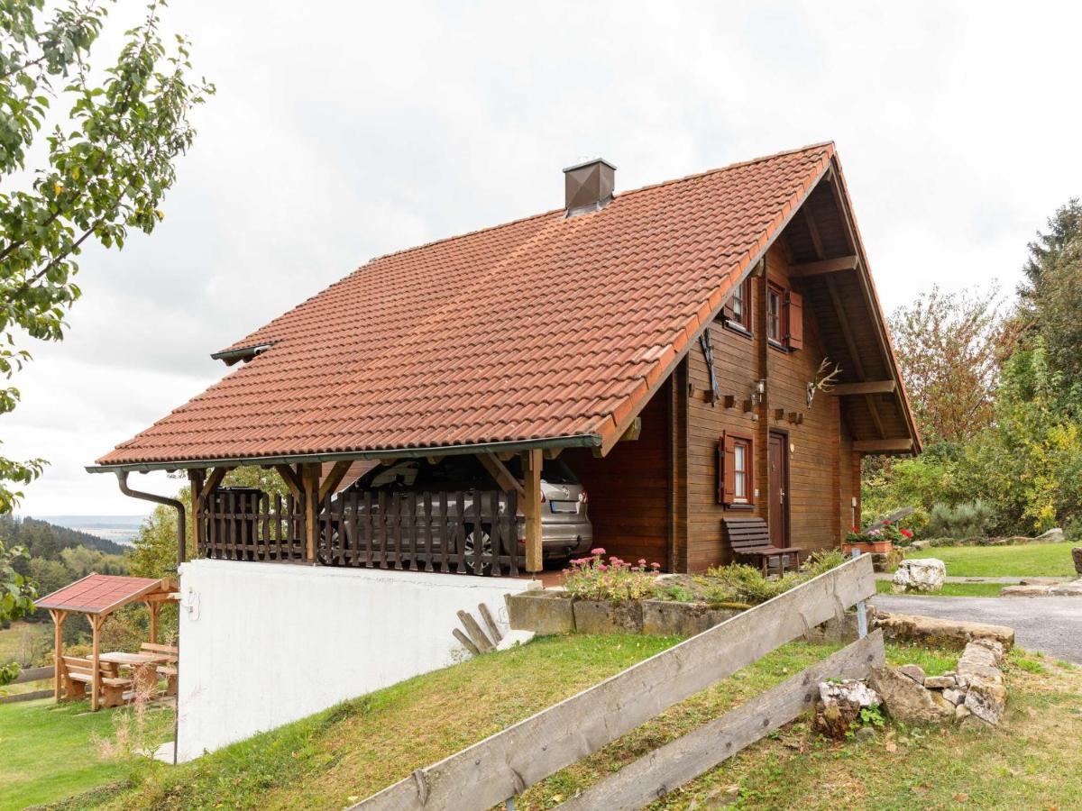 Chalet In Hinterrod Thuringia With Sauna Eisfeld Exterior foto