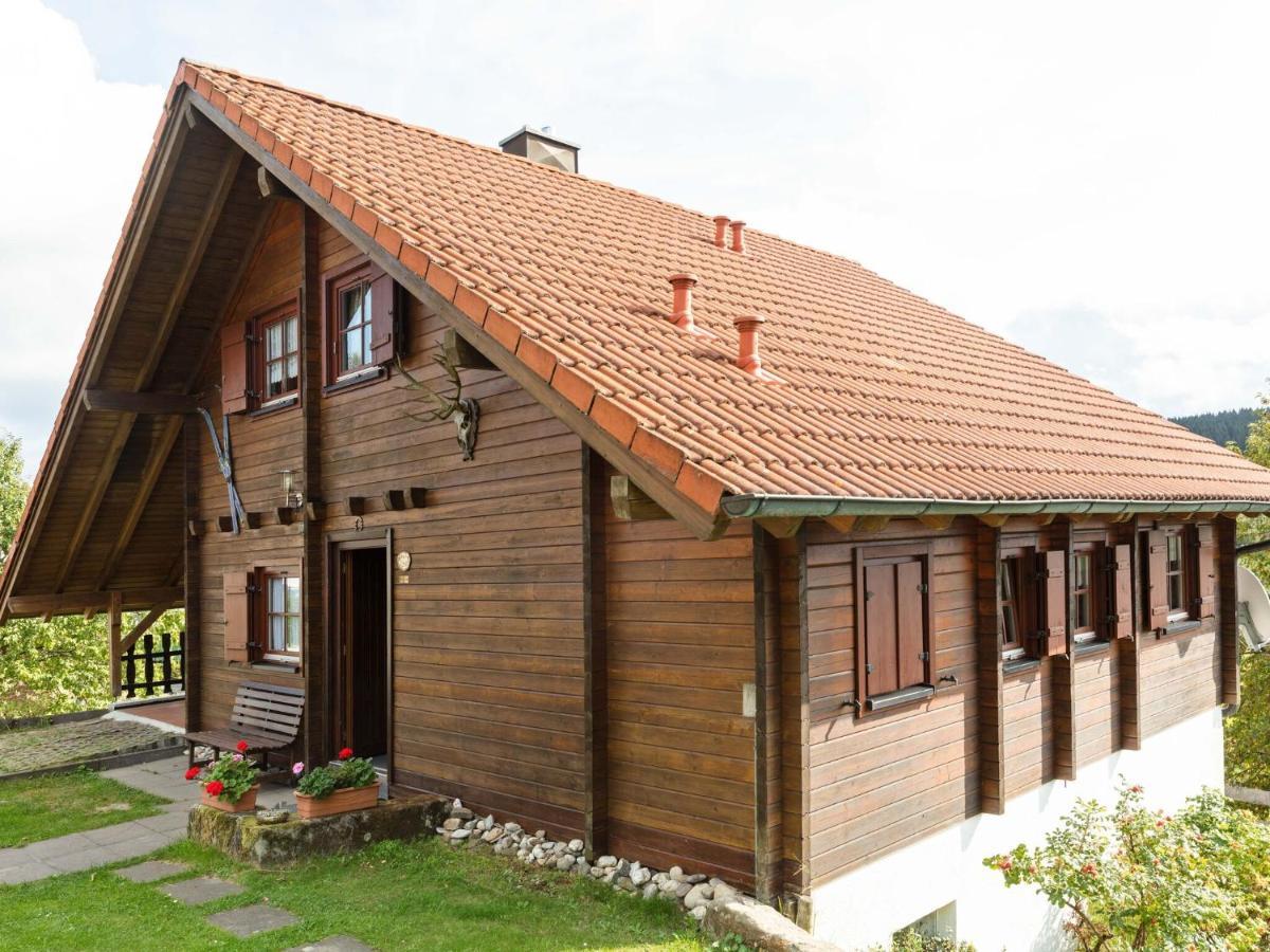 Chalet In Hinterrod Thuringia With Sauna Eisfeld Exterior foto