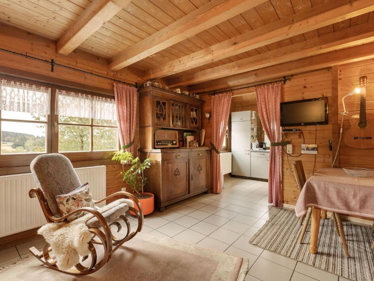 Chalet In Hinterrod Thuringia With Sauna Eisfeld Exterior foto