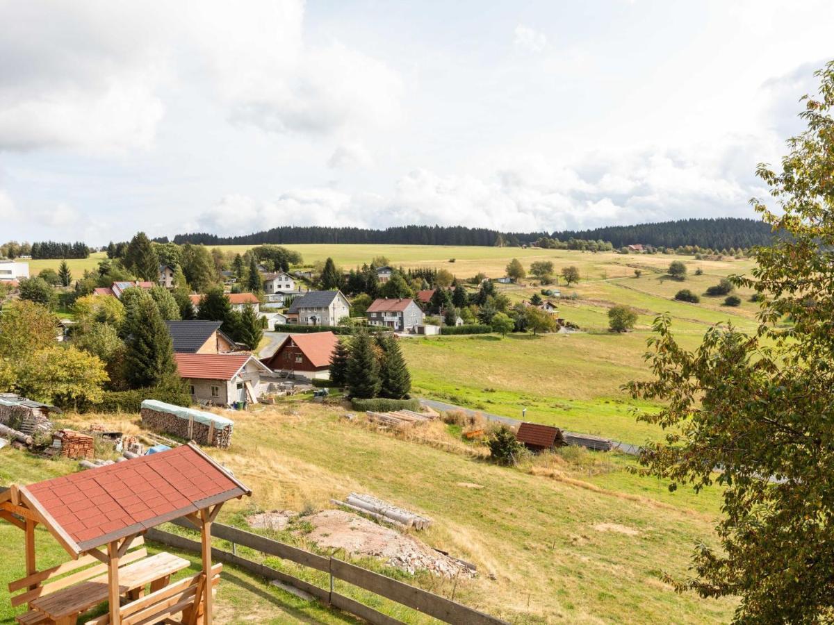 Chalet In Hinterrod Thuringia With Sauna Eisfeld Exterior foto